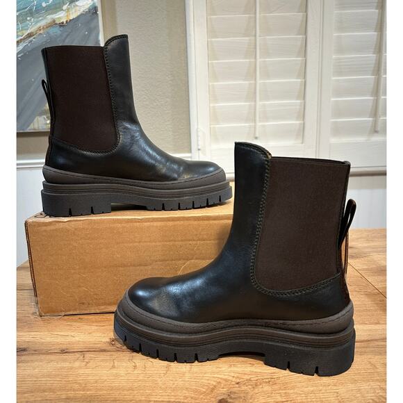 See By Chloé Alli Leather Chelsea Boot Black Size 36 EU 5.5 US NWOB Classic Boot - Picture 7 of 12